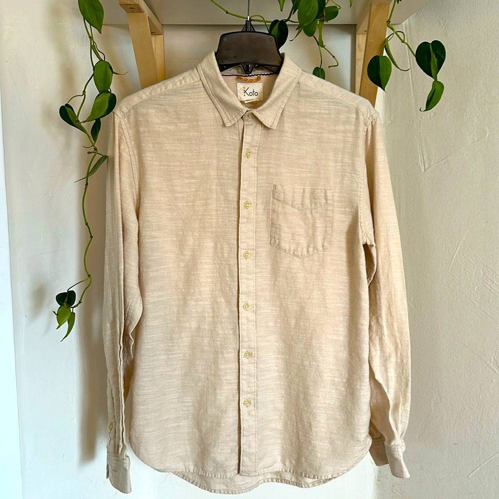 Koto Summer Weight Cotton Button Down